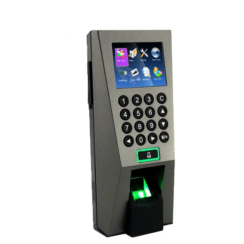 ZK F18 доступа по отпечаткам пальцев Управление посещаемость времени биометрической идентификации, Системы 13,56 МГц MF/микросхемой чипом микропроцессорные карты для доступа к двери Управление;