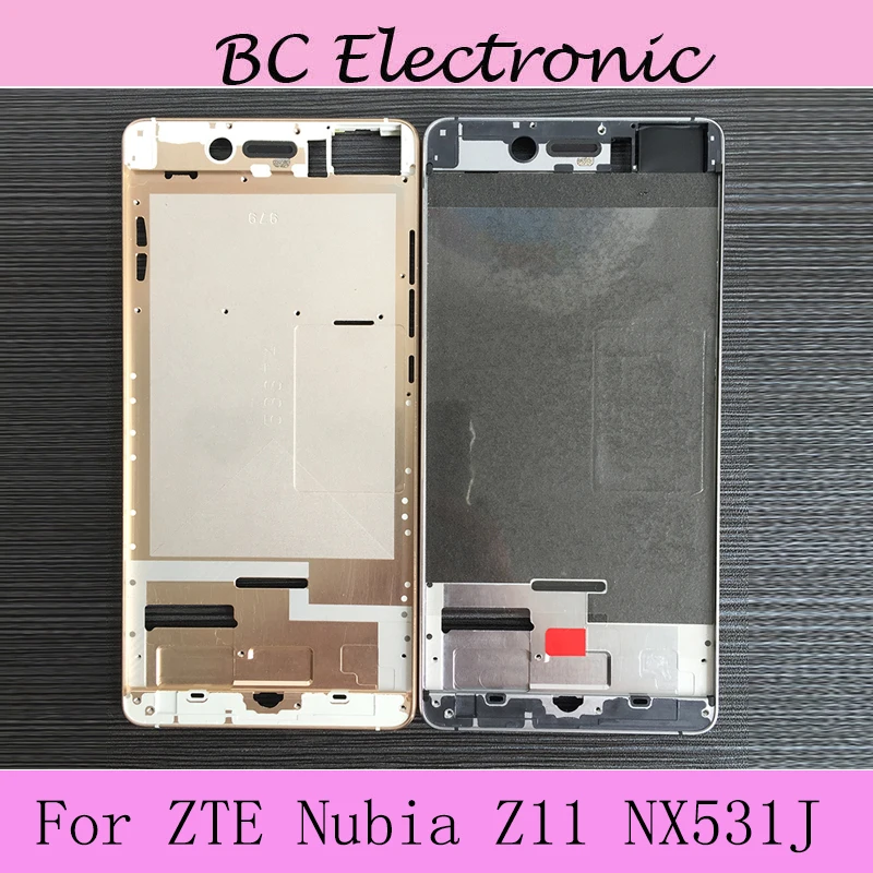 Оригинальный ЖК-экран с передней рамкой для ZTE Nubia Z11 NX531J корпус средняя рамка