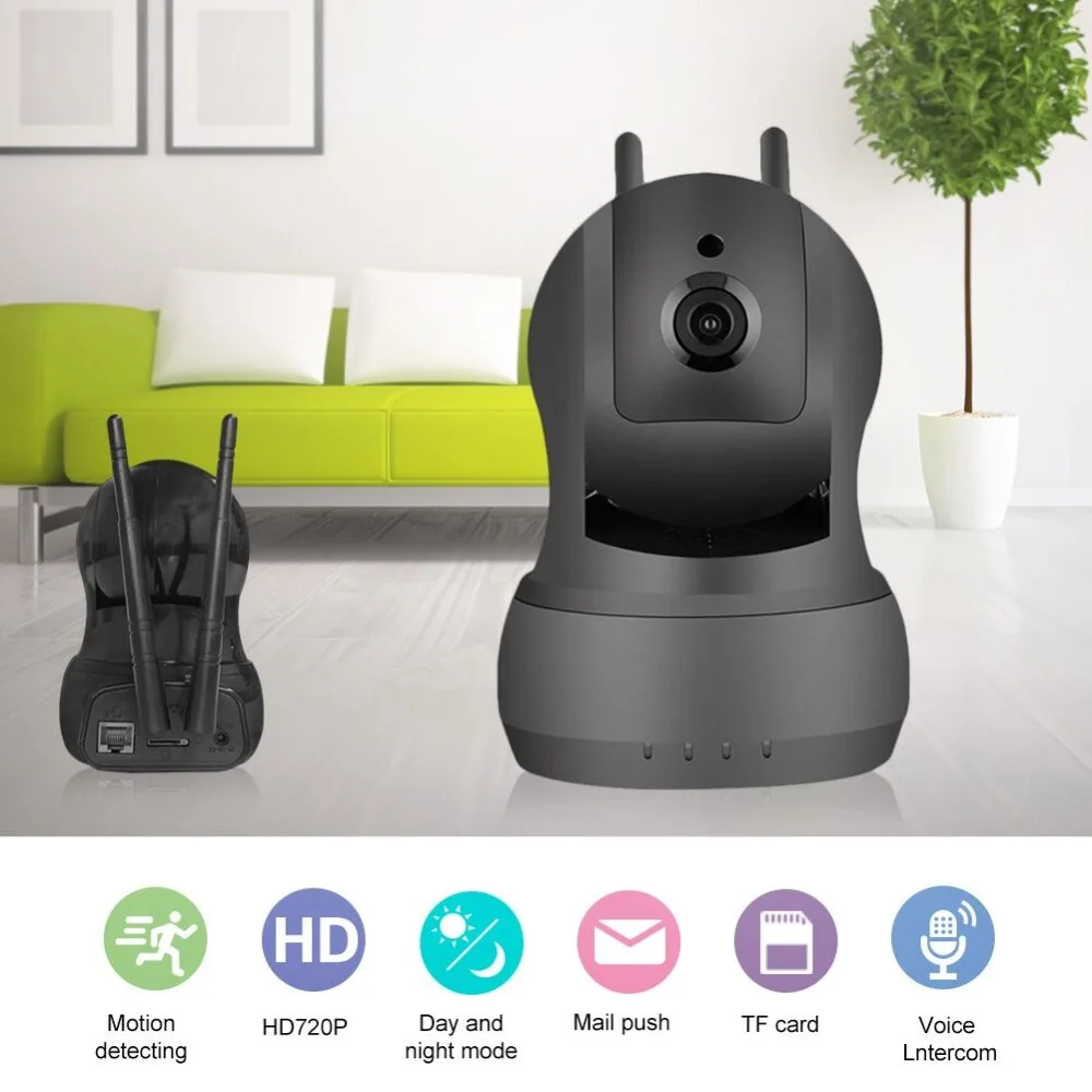 

2018 WiFi Video IP Camera 1080P full HD Wireless Wifi Camera Security Camera Remote view Motion Detection For Baby Monitor