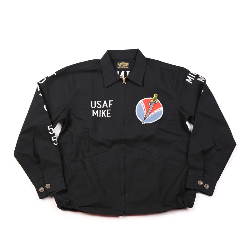 غير الأسهم فيتنام الحرب التطريز جولة سترة رجل العسكرية معطف أبلى يوكوسوكا