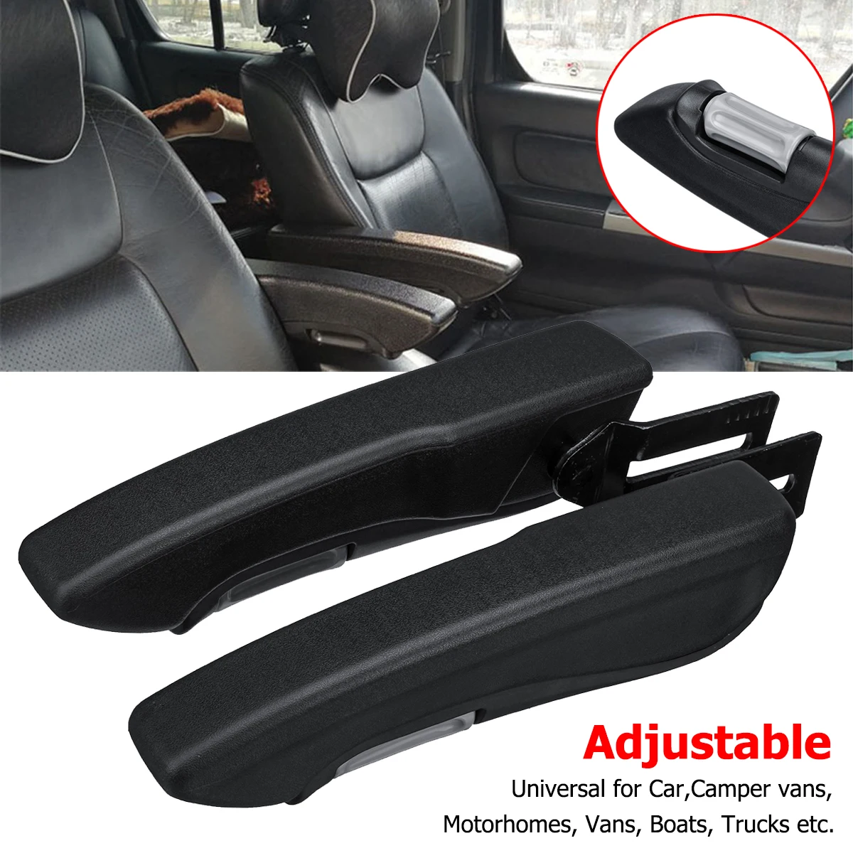 

Universal Seat Armrest Car Accessories For RV Van Motorhome Boat Truck