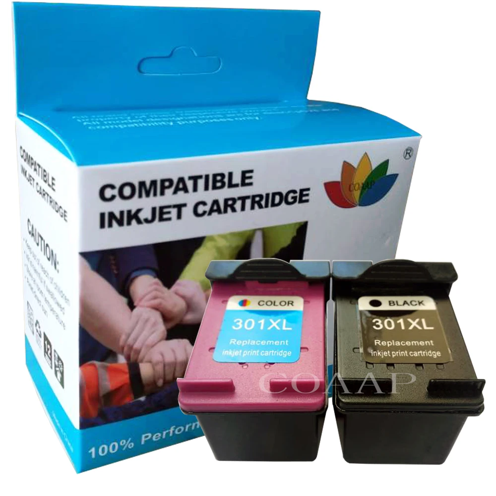 Сменные чернила COAAP для принтера hp301 hp 301 xl Deskjet 1000 1050 1510 2000 2050 2050S 2510 2540 3050a 3054|ink
