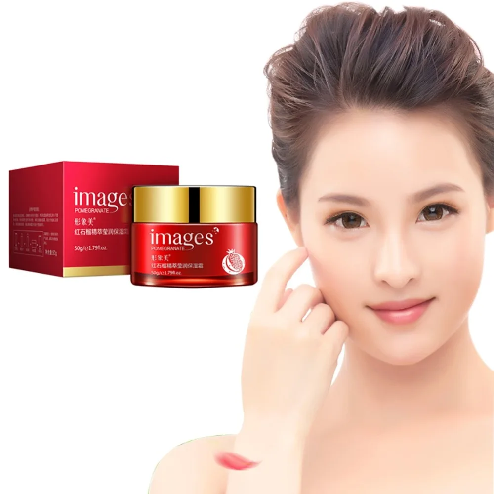 

Hot Sales Red Pomegranate Facial Cre Deep Hyaluronic Acid Moisturizing Cream Skin Anti Winkles Lift Firming Whitening Day Cream
