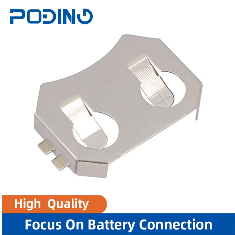 3v Cr2032 Battery Holder Lithium Coin Cell Holder Cr2025 2032 Battery