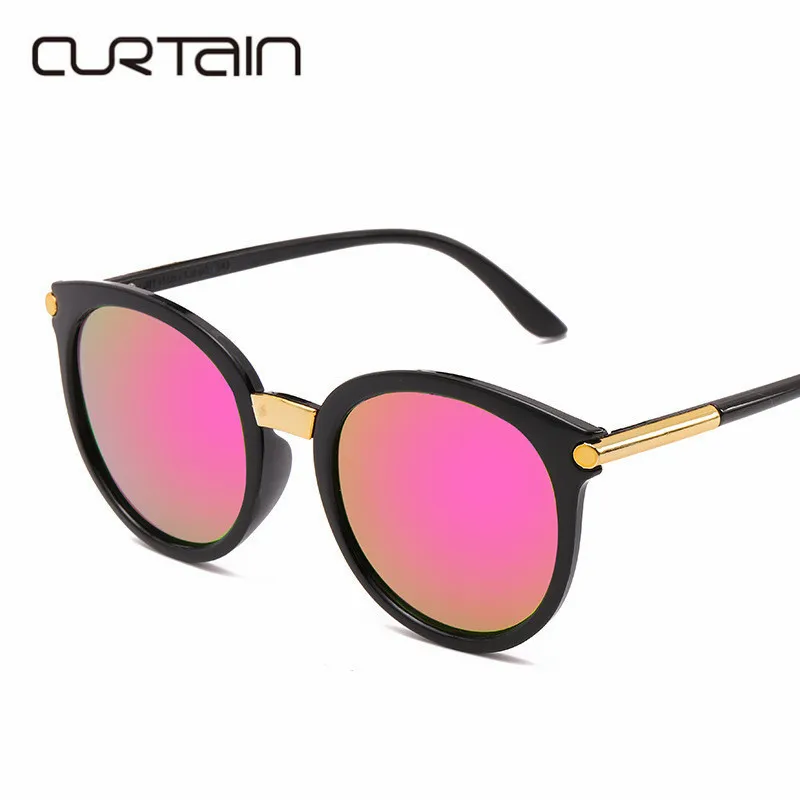 Занавес Oculos De Sol Feminino 2019 Мода ретро бренд дизайнер Супер Круглый Круг