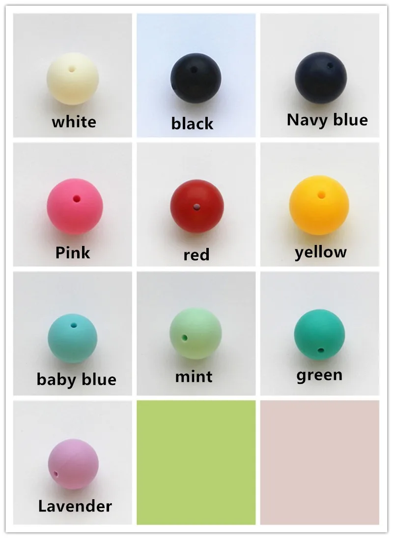Chenkai Livre Silicone Bebê Chupeta Mordedor Contas Faça Você Mesmo Pulseiras Jóias Acessórios 100 Pçs 12mm Bpa 3 bebê chupeta mordedor contas diy chupeta pulseiras