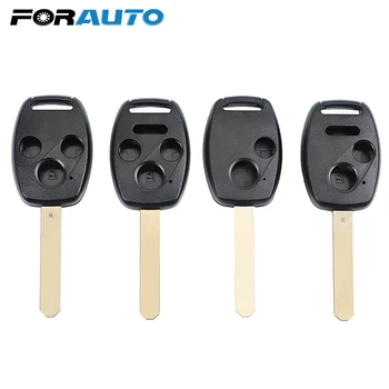 

FORAUTO 2 3 4 Buttons Car Key Remote Key Shell Case Replacement Car Accessories For HONDA Accord Civic CRV Pilot Key Cover