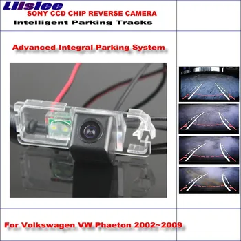 

Liislee Intelligent Parking Tracks Rear Camera For Volkswagen VW Phaeton 2002~2009 Backup Reverse NTSC RCA AUX HD SONY CCD