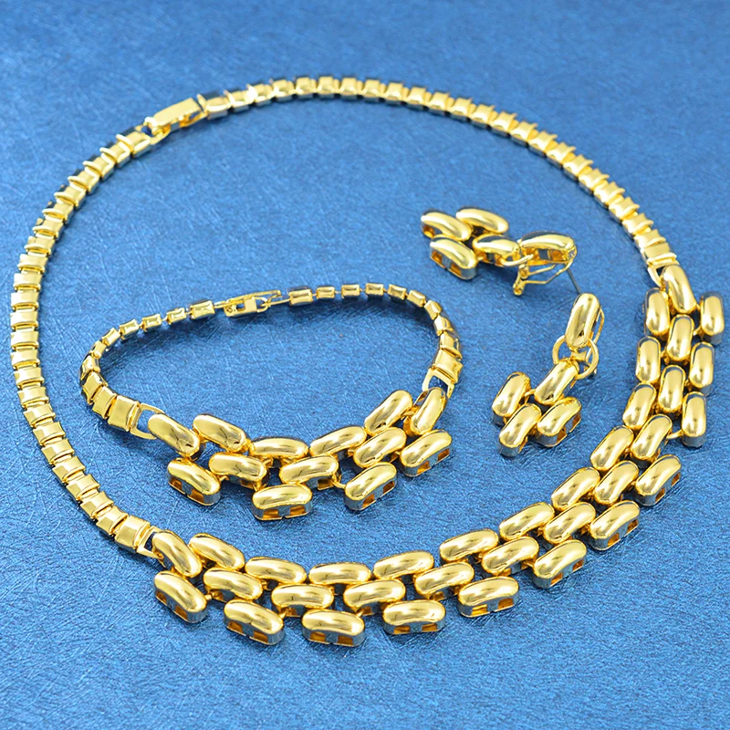 ZEA Dear Jewelry геометрические ювелирные изделия большой воротник набор украшений для