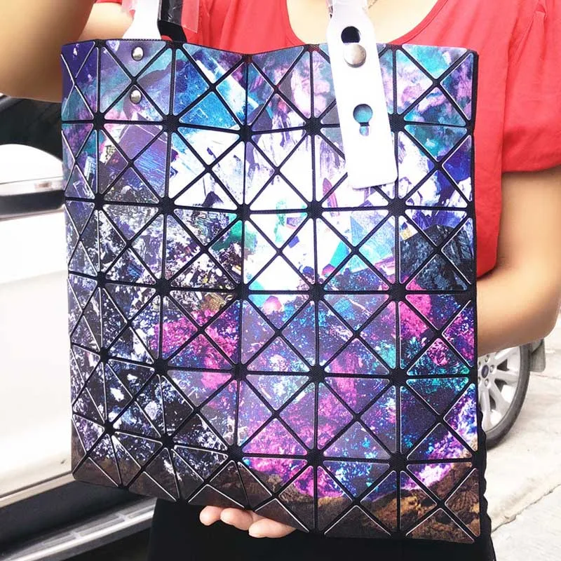 2018 Hot Sale Women Designer Luxury Brand Shoulder Handbags Geometric Rhombus Bags for Women bao bao Bag Messenger Bags Colorful (4)