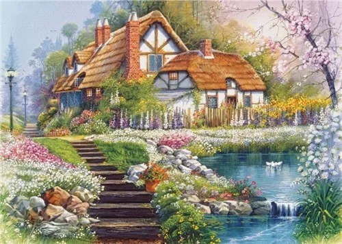 Factory-Wholesale-Diamond-Embroidery-Landscape-Room-Decorative-Handicrafts-Gifts-5D-Diamond-Mosaic-Painting-Summer-Scenic-Icon (2)