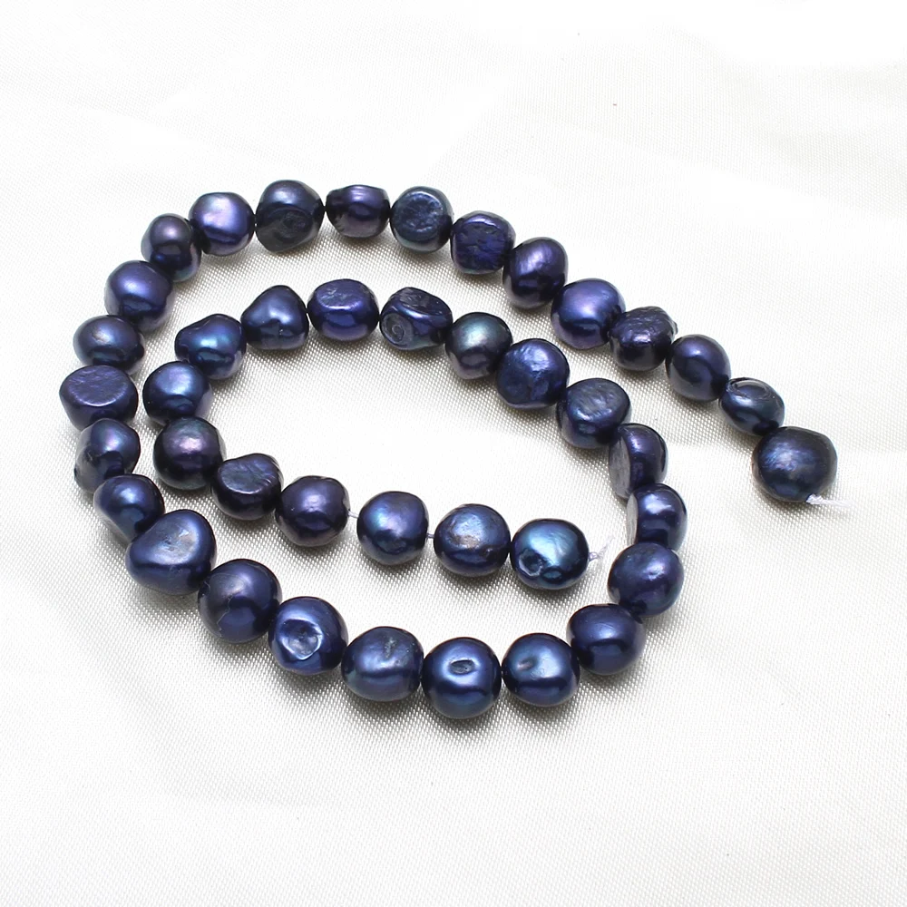 

Free shipping!!!Baroque Cultured Freshwater Pearl Beads,Diy, A Grade, 9-10mm, Hole:Approx 0.8mm, Sold Per 14.5 Inch Strand