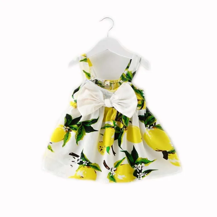 Lemon Harness Girls Infant Princess Summer Dresses for Clothes Baby
