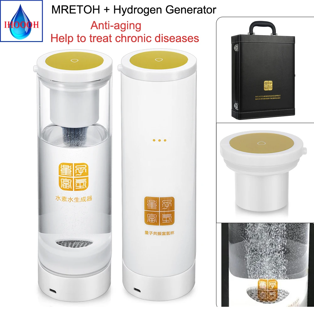 

Healthy Anti-Aging Hydrogen Rich Water + MRETOH Molecular Resonance Wireless transmission h2 generator With Acid water cavity