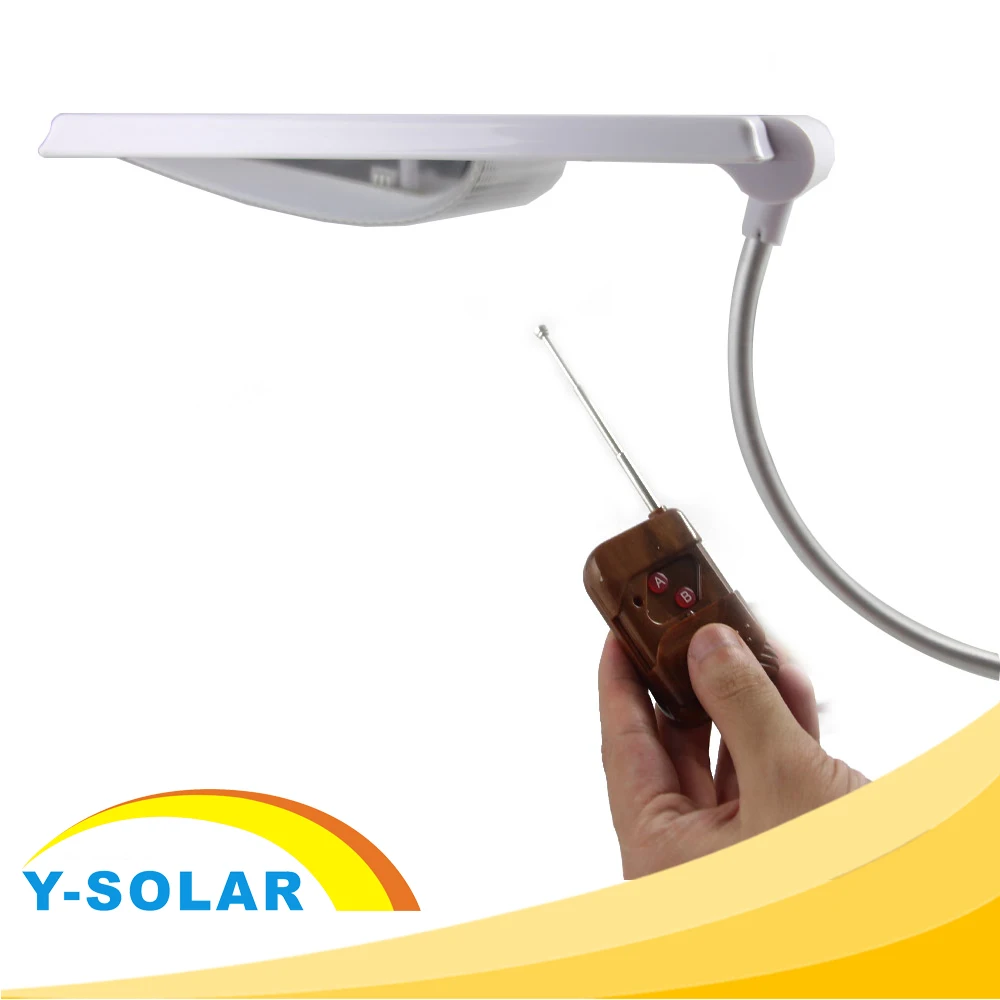 

Dimmable 24LED Solar Street Light Outdoor Wall Waterproof 4000mAh Battery with 40m~50m Remote Control Solar Garden Security Lamp