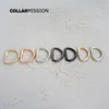 Nickel plated D-Rings 25mm webbing strapping bags garment accessory retailing non welded metal flat Dee ring 8 kinds ► Photo 2/6