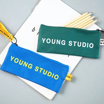 

1pcs student creative stationery storage bag pencil case wholesale Spvgagar Business School(2) Oxford Brass Chain Bag