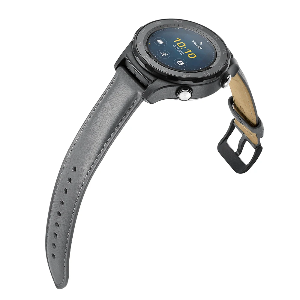 Ремешок для часов Samsung Gear S2 спортивный ремешок из натуральной кожи Huawei Watch 2 20 мм 1