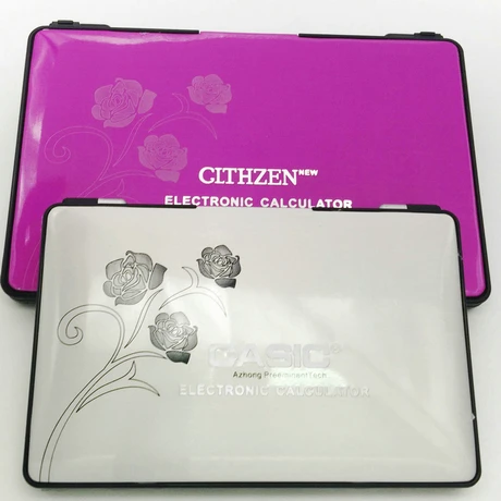 كبير مربع للطي حاسبة الشمسية الوجه الكمبيوتر ضئيلة مايكرو