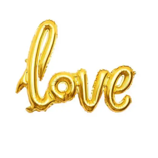 8-Season 108*64cm Gradually discolored Love Foil Balloons Wedding Birthday Anniversary Valentines Party Decorations Balloons