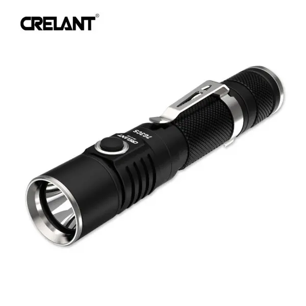 CRELANT 7G3CS XP-L 1100LM фонари холодный белый 5 режимов фонарик Открытый Отдых светодиодный фонарик для 18650/CR123 батареи