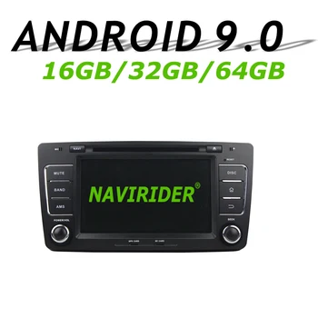 

Navirider GPS navigation For SKODA OCTAVIA 2012 touch screen DVD Car android 9.0 8-Core 64gb rom radio bluetooth player stereo