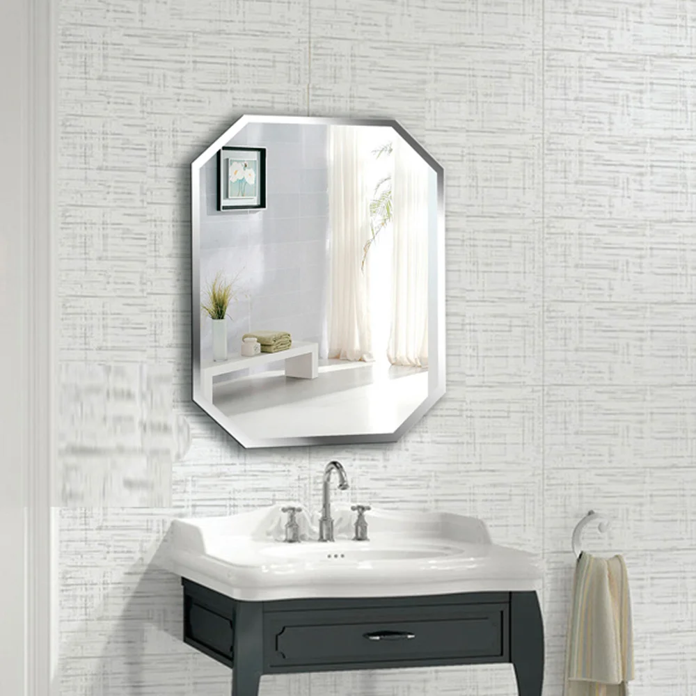 A1 الأوروبية مرآة حمام شحن اللكم مرآة بدون إطار الجدار شنقا غرفة نوم المعيشة غرفة الغرور مرآة لوضع المكياج wx8231057