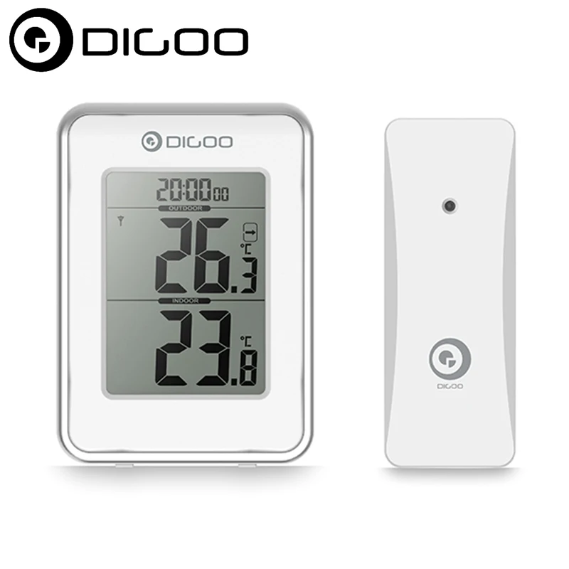 

Digoo DG-TH1980 Home Comfort Digital LCD Indoor and Outdoor Thermometer Hygrometer Temperature Sensor for Smart Home