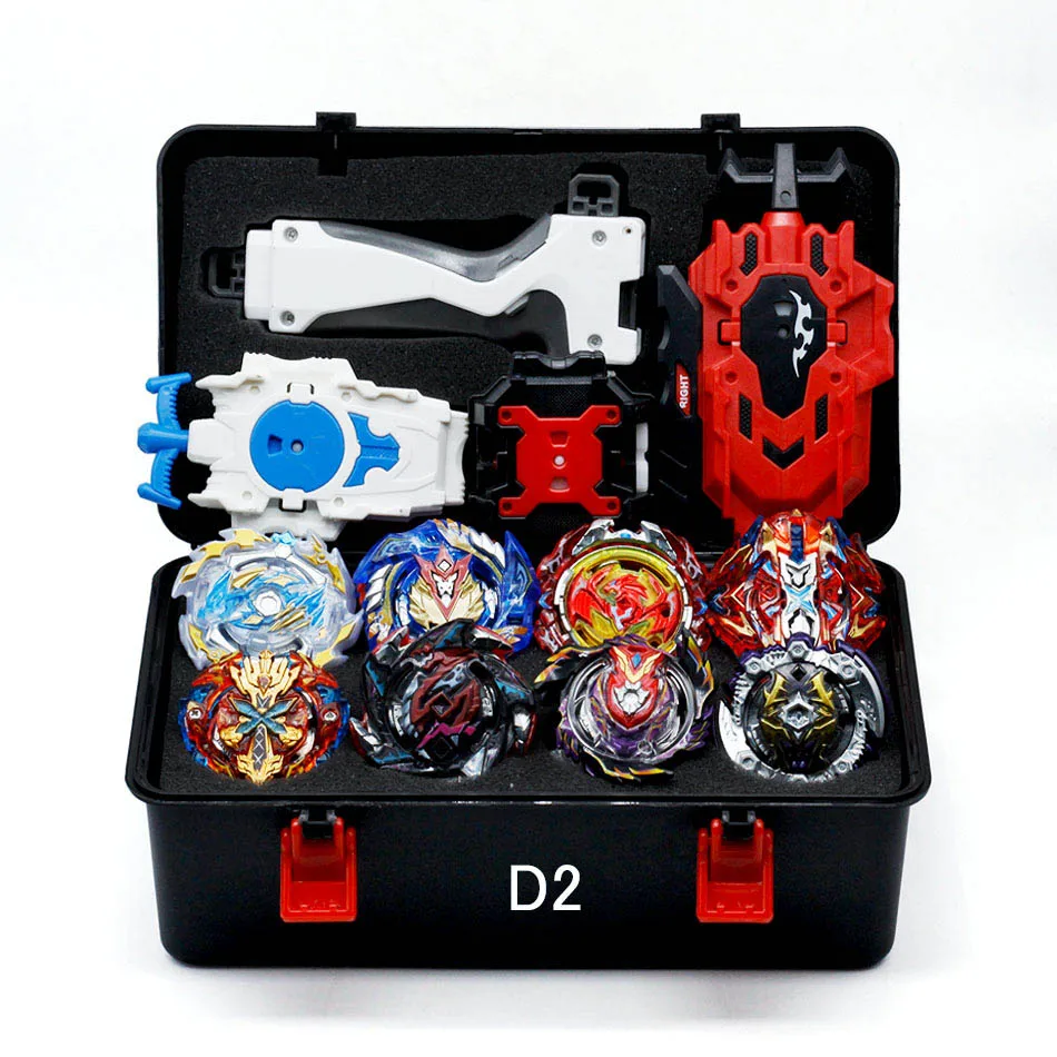 Горячая Распродажа Beyblade Burst Box спортивный стартер Zeno Excalibur B-122 B121 B120 B117 с пусковым устройством и розничной коробкой подарки для детей