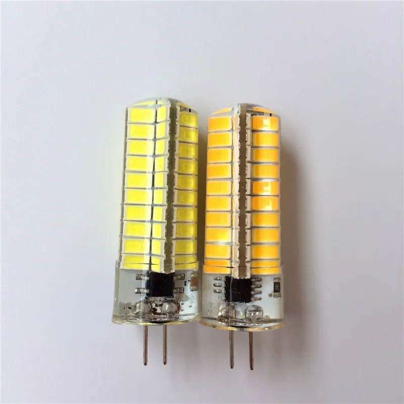 G4 G9 E11 E12 E14 SMD5730 80 светодиодов 8 W 110 V 220 V светодиодные лампы украшения люстра кристалл матовый кукурузной формы огни 10 шт./лот