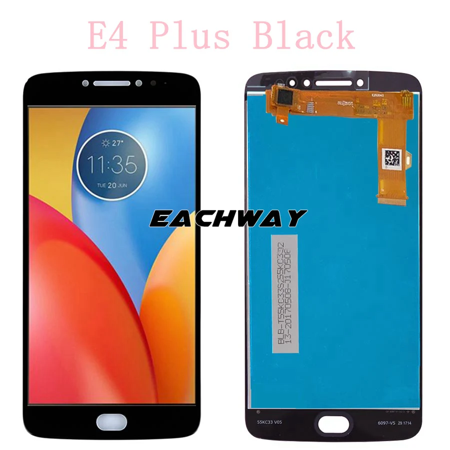 ЖК дисплей для Motorola Moto E4 Plus сенсорный экран с дигитайзером в сборе XT1766 XT1763 XT1772