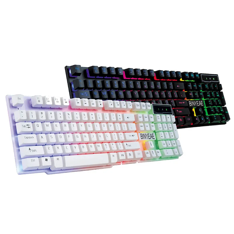 Hot Sale English Backlight Gaming Keyboard Wired Teclado Gamer 