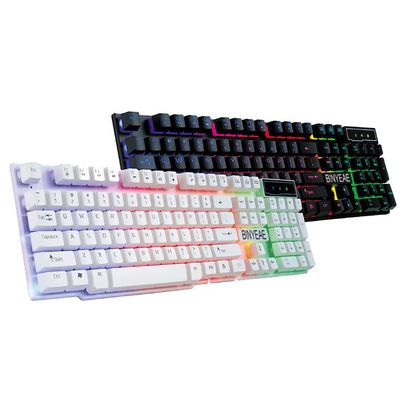 Проводная игровая клавиатура Teclado Gamer светодиодный экран с подсветкой на