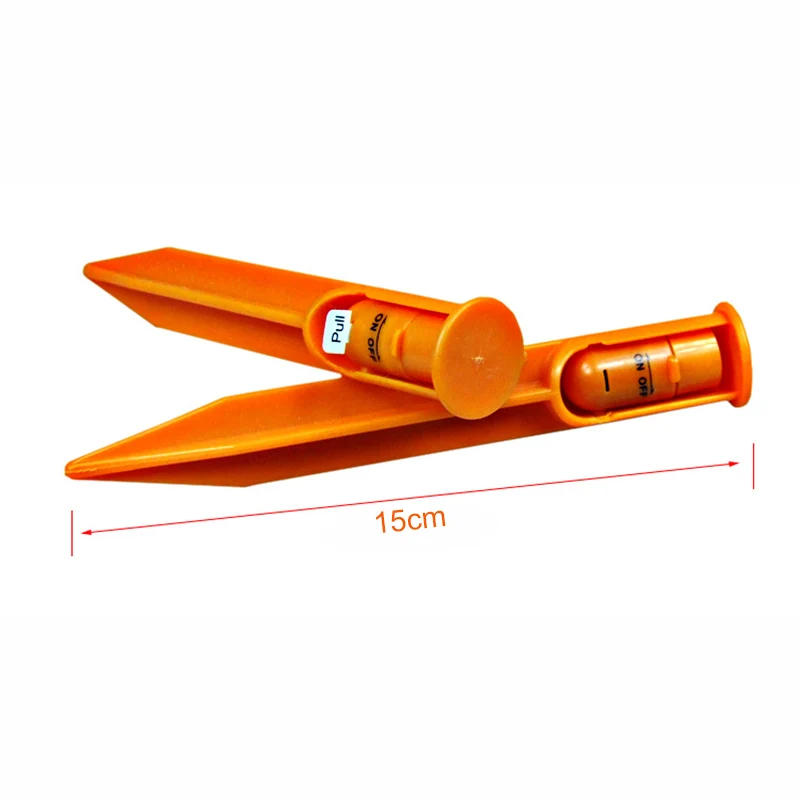 

8pcs Plastic Tent Pegs Stakes Nails With Led Light Ultralight Camping Beach Tents Building Tool Tent Accessories