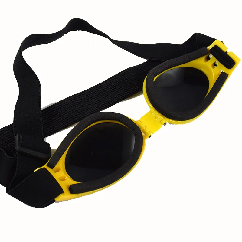 Складные собачьи очки для домашних животных, средние и большие собачьи очки, очки для животных, водонепроницаемые защитные очки для кошек, УФ солнцезащитные очки, украшение для домашних животных