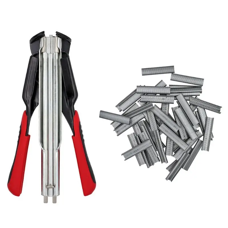 

Cage Accessories Hog Ring Sealing Plires C Type Nail Animal Wire Cage Clamp Chicken Pig Bird Pet Installation Equipment Tools