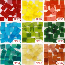 200 грамм/135 шт 15X15 мм 9/16 дюймов витражная плитка, мозаичные хобби, поставщик материалов для рукоделия, Мини стеклянные кусочки Тиффани