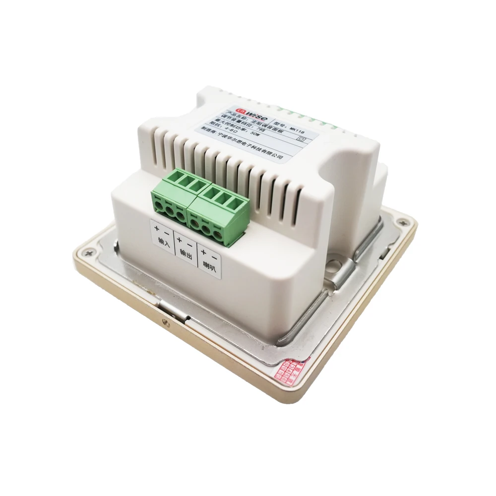 New 2pc/lot Home theater music Volume panel Ceiling Speaker Volume Control Impedance 86mm 7 Level wall mount Speaker amplifier New 2pc/lot Home theater music Volume panel Ceiling Speaker Volume Control Impedance 86mm 7 Level wall mount Speaker amplifier