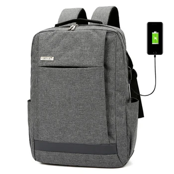 

Men 15 inch Laptop Backpacks Multifunction USB Charging School bag Student School Bags for Teenagers School Backpack sac mochila