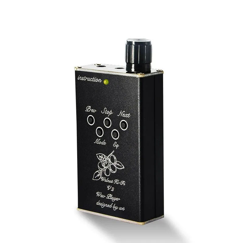  2018 V2S Lossless Music Player Support 32GB TF Card for Headphone Amplifier HiFi Music Player