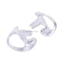 Двухстороннее радио ухо плесень Замена динамик вставка для акустической пробки катушки вкладыши Средний Размеры