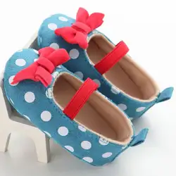 Новорожденных Обувь для младенцев Обувь для мальчиков Обувь для девочек Обувь для малышей Мягкая подошва против скольжения Prewalker Обувь