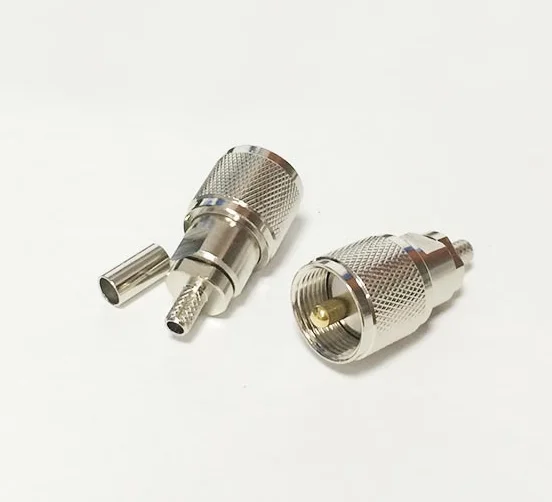 10 шт. TNC Штекерный разъем для RG58 RG142 LMR195 RG400 коаксиальный кабель TNC-Штекерный