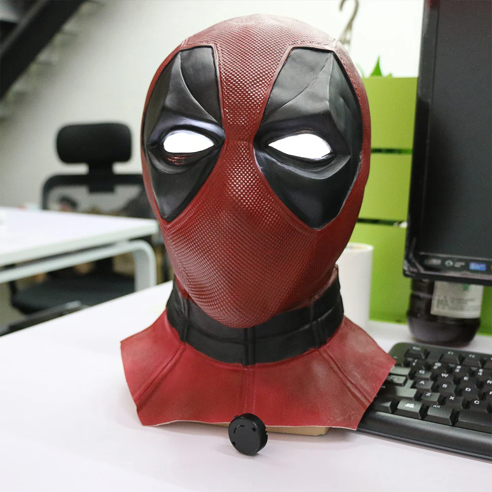 New Marvel Superhero Deadpool Mask With Led Light ...