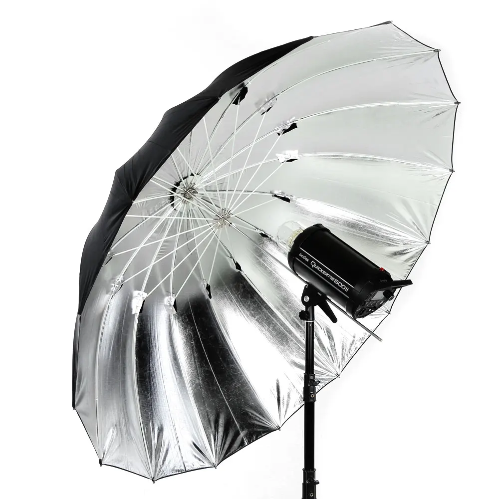 Godox Studio Photogrphy 70 / 178cm 실버 블랙 반사 우산 스튜디오 조명 라이트 우산