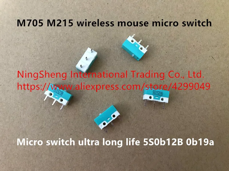 Original new 100% M705 M215 wireless mouse micro switch ultra long life 5S0b12B 0b19a | Обустройство дома