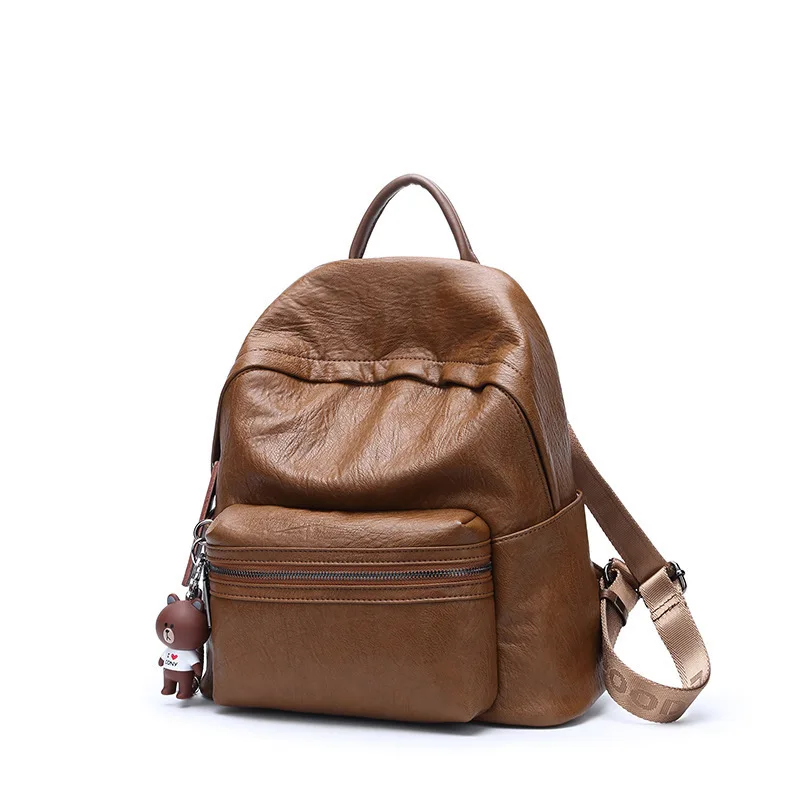 

Both Shoulders Package 2019 New Pattern Leisure Time Will Capacity Student Backpack Ma'am school bags for teenagers girl bagpack