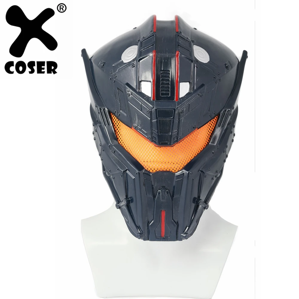 XCOSER Тихоокеанская 2 Косплэй Gipsy Мститель темно-серый полный маска голова Хэллоуин