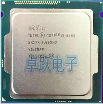 

Intel Core i3-4160 I3 4160 Dual Core 3.60GHz Haswell CPU 5 GT/s 3MB SR1PK LGA1150 I3 4160 Processor 4160