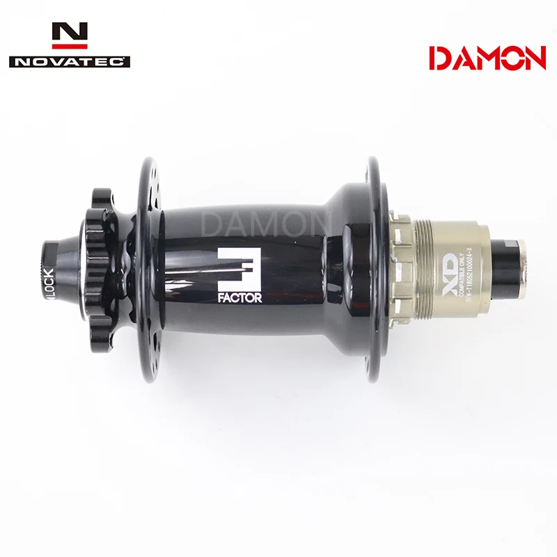 

Taiwan Novatec Factor XDH62SB 32H Mtb DH Downhill Bicycle Rear Hub 6 Pawls 12mm 150mm Mountain Bike Hubs With XD Cassette Body